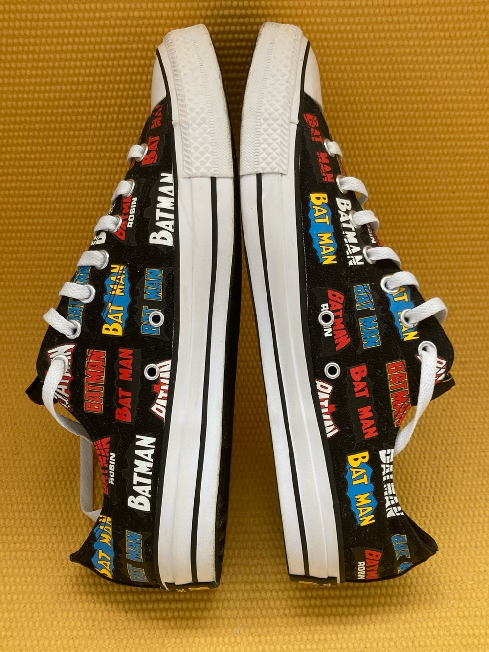 Converse All Star DC Comics Batman 80th Anniverary Sz 13 - Picture 4 of 10